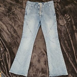 Free People Denim Flare Jeans